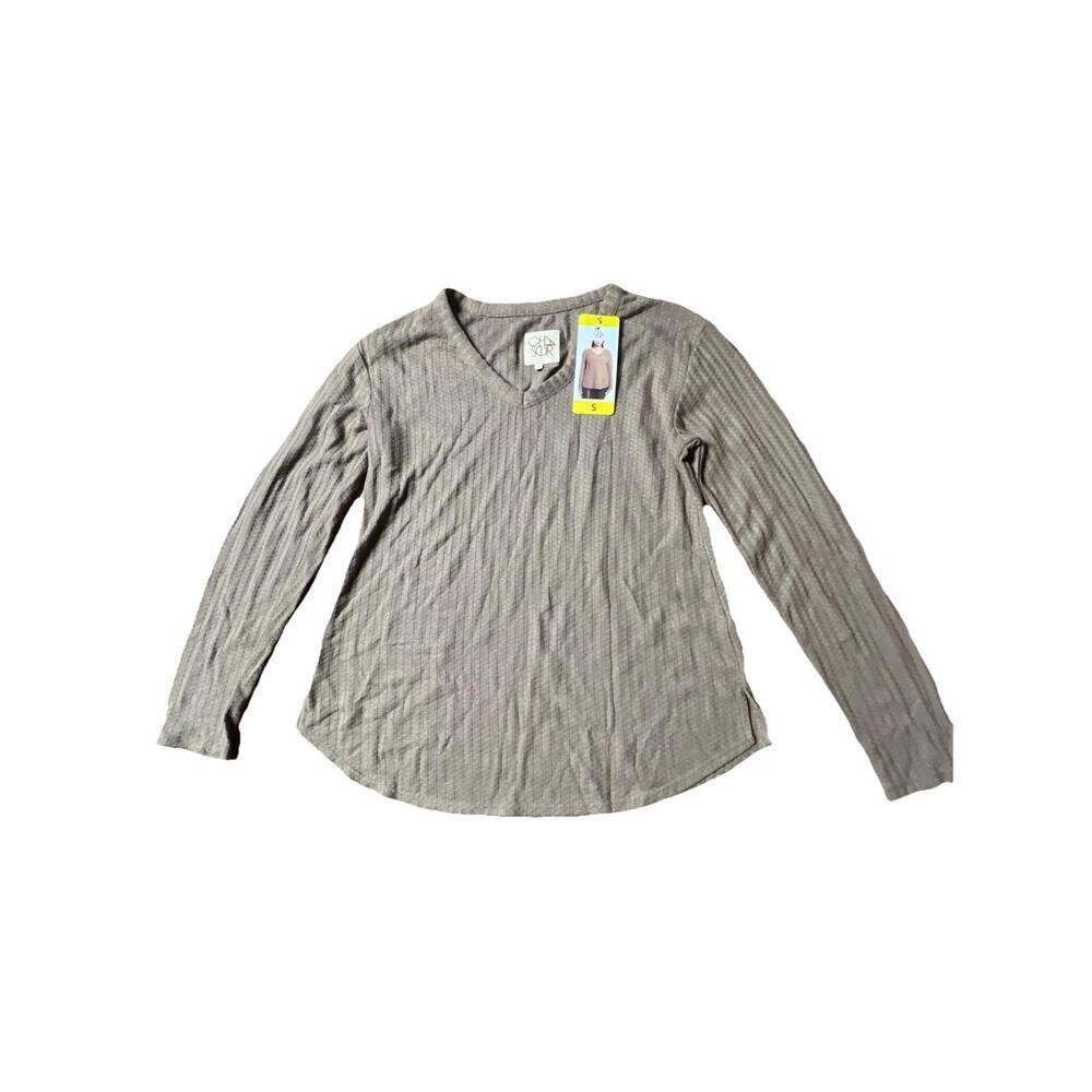 Chaser Knit Sweater Women's Brown Size S. BS